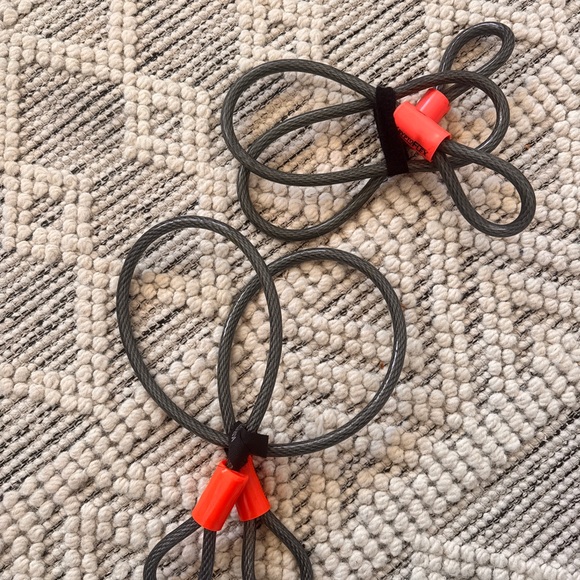 kryptonite Other - Gray and Red Security Cable Locks